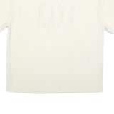 Womens Cream Overthinking Graphic T-Shirt XL Short Sleeve Round Neck Casual Top