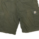 CARHARTT Mens Shorts Green Cargo XL W40 Durable Workwear Casual