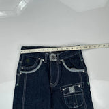 Rocawear Cargo Jeans - 26W UK 6 Dark Wash Denim