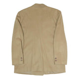 BOGNER Womens Beige Button Jacket L Polyester Blend Classic Tailored Plain