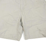 CARHARTT Mens Shorts Beige Casual Cotton Blend L W36 Workwear Durable Comfort