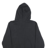 THE NORTH FACE Mens Black Cotton Blend Pullover Hoodie M Logo Sweatshirt