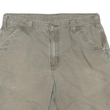 CARHARTT Mens Shorts Beige Casual L W36 Durable Workwear Utility Style