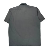 Dickies Short Sleeve Shirt - XL Gray Polyester Blend