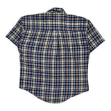 Chaps Ralph Lauren Checked Short Sleeve Shirt - Large Multicoloured Cotton