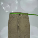 Calvin Klein Jeans Jeans - 33W 30L Beige Corduroy