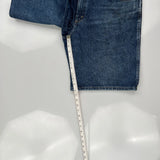 Wrangler Denim Shorts - 36W 9L Blue Cotton