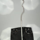 501 Levis Jeans - 36W 30L Black Cotton