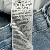 Levis High Waisted Straight Jeans - 29W US 6 Light Wash Cotton