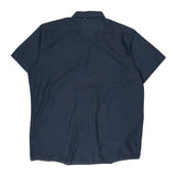 Icehouse Dickies Short Sleeve Shirt - XL Navy Polyester Blend