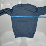 Lacoste Sweater - Medium Blue Virgin Wool