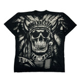 Rock Eagle Single Stitch T-Shirt - XL Black Cotton