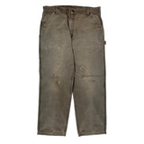 Carhartt Carpenter Trousers - 36W 31L Grey Cotton