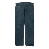 501 Levis Jeans - 36W 34L Blue Cotton