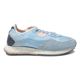 REPLAY Womens Casual Low Top Trainers Blue Pink Synthetic UK 7 Stylish