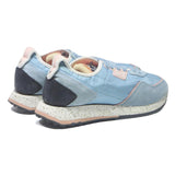 REPLAY Womens Casual Low Top Trainers Blue Pink Synthetic UK 7 Stylish