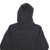 CHAMPION Womens Black Hoodie M Cotton Blend Pullover Hooded Sweatshirt