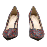 COLE HAAN Pump Heels Blue Synthetic Womens UK 4