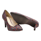 COLE HAAN Pump Heels Blue Synthetic Womens UK 4