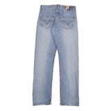 LEVI'S Mens Jeans Blue Regular Straight Denim Medium W30 L32 Classic Style