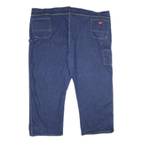 DICKIES Mens Jeans Blue Relaxed Straight Denim Medium W60 L32 Workwear