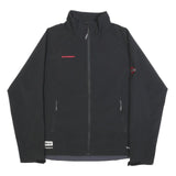 MAMMUT Womens Black Softshell Zip Jacket L Polyester Blend Outdoor Sportswear