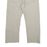 LEVI'S 505 Mens Jeans Beige Regular Straight Denim W36 L24 Casual Zip Closure