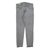 LEVI'S 512 BIG E Mens Jeans Grey Slim Skinny Denim Rinse W30 L30 Premium