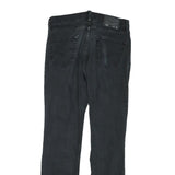 LEVI'S 511 Mens Jeans Black Slim Skinny Denim Medium W30 L32 Stylish Zip