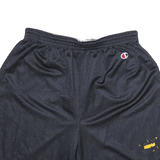 CHAMPION Mens Shorts Black Casual L W28 Sports Mesh Breathable Gymwear