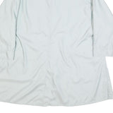 BURBERRY Womens White Jacket XL Button Closure Plain Classic Fit Lightweight