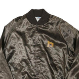 WESTARK Mens Brown & Black Home Building Center Satin Button Jacket 2XL
