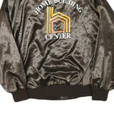 WESTARK Mens Brown & Black Home Building Center Satin Button Jacket 2XL