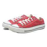 CONVERSE Womens Chuck Taylor All Star Low Top Trainers Canvas Red UK 5 Classic
