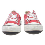 CONVERSE Womens Chuck Taylor All Star Low Top Trainers Canvas Red UK 5 Classic