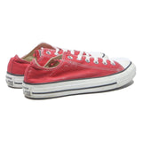 CONVERSE Womens Chuck Taylor All Star Low Top Trainers Canvas Red UK 5 Classic