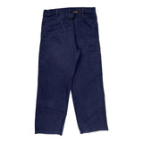 Big Bill Cargo Pants - 33W 31L Navy Cotton Blend