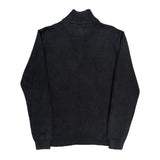 Polo By Ralph Lauren 1/4 Zip - Medium Black Cotton