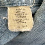 Levis Denim Shirt - XL Blue Cotton