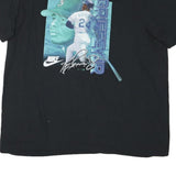 NIKE Mens Black Griffey Baseball Graphic T-Shirt 2XL Short Sleeve Crew Neck