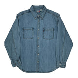 Levis Denim Shirt - XL Blue Cotton