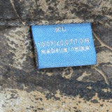 Legacy Falls Camo Patterned Shirt - XL Brown Cotton