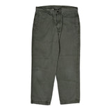Polo By Ralph Lauren Trousers - 32W 30L Grey Cotton
