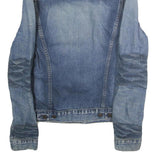 LEVI'S Mens Blue Denim Jacket M Cotton Button Closure Classic Fit Casual