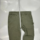 Carhartt Carpenter Pants - 36W 31L Green Cotton