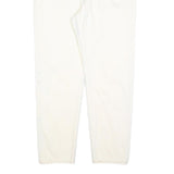 LEVI'S 501 Womens Jeans White Regular Straight Denim Raw W30 L29 Classic Fit