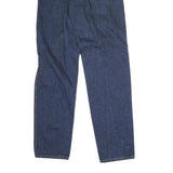DICKIES Mens Jeans Blue Regular Straight Denim Medium W30 L34 Workwear Zip Fly