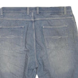 TWEED RIVER Mens Shorts Blue Casual L W38 Cotton Blend Denim Style