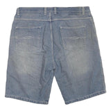 TWEED RIVER Mens Shorts Blue Casual L W38 Cotton Blend Denim Style