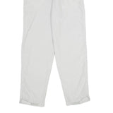 MCKINNEY Womens White Regular Fit Straight Polyamide Trousers W26 L32 Casual